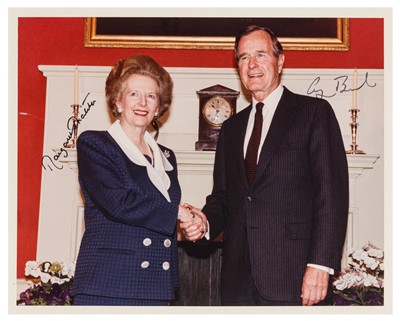 Lot 534 - Thatcher (Margaret) & George H. W. Bush