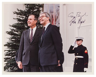 Lot 468 - Bush (George H.W.) & John Major