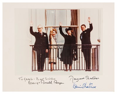 Lot 536 - Thatcher (Margaret) & Ronald Reagan