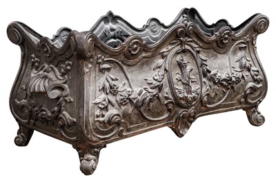 Lot 97 - A late 19th century French cast iron planter