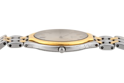 Lot 435 - Men's Omega Steel and Gold Bracelet Watch