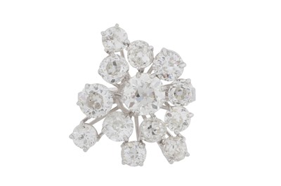 Lot 233 - A diamond dress ring, circa 1981