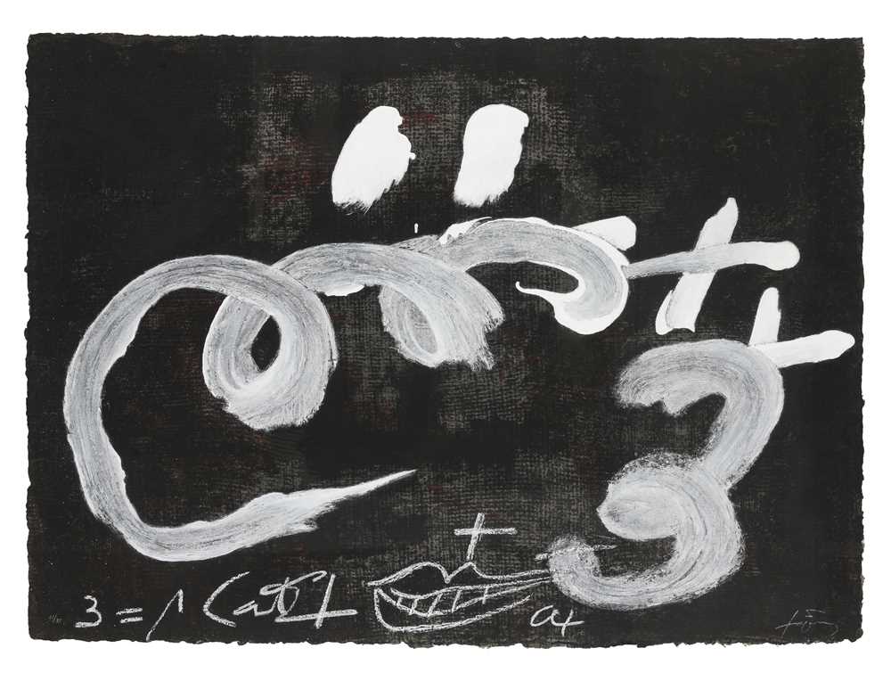 Lot 120 - Antoni Tàpies (Spanish 1923-2012)