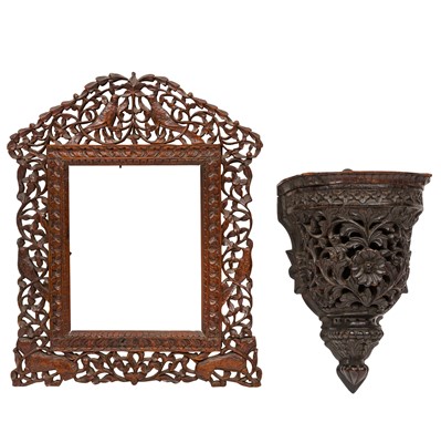 Lot 397 - Two Anglo-Indian rosewood items
