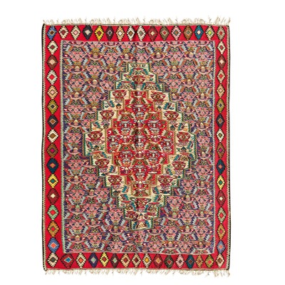 Lot 412 - A fine Senneh Kilim, West Persia