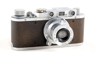 Lot 243 - Leica II Camera with 5cm f3.5 Elmar Lens.