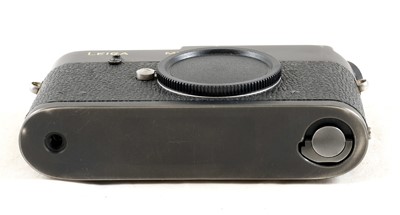 Lot 252 - Black Leica, (Canada) MD-2 Body.