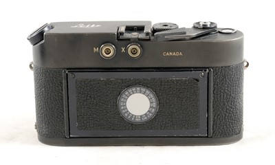 Lot 252 - Black Leica, (Canada) MD-2 Body.