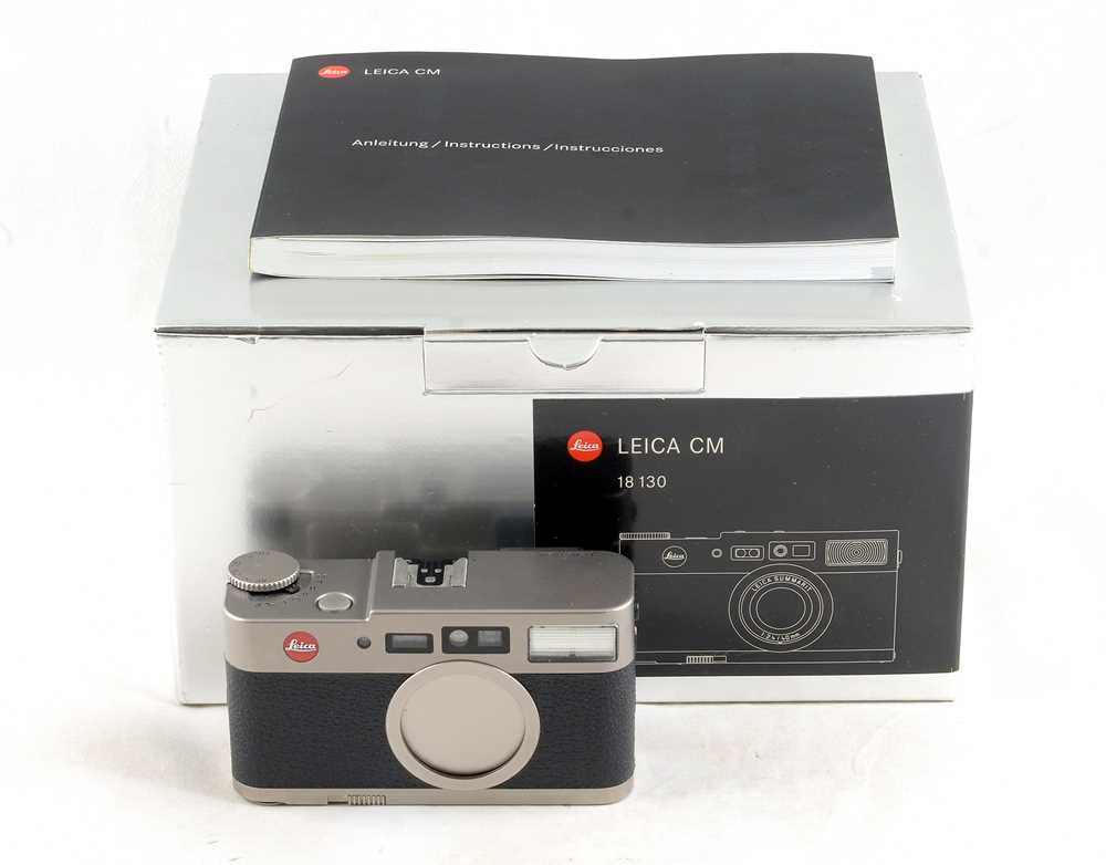 Lot 258 - Leica CM Compact Film Camera with 40mm f2.4 Summarit.