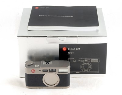 Lot 258 - Leica CM Compact Film Camera with 40mm f2.4 Summarit.