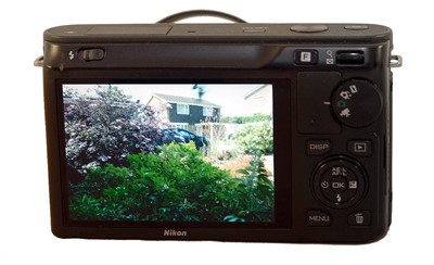 Lot 304 - Black Nikon J1 Mirrorless Digital Compact Camera.