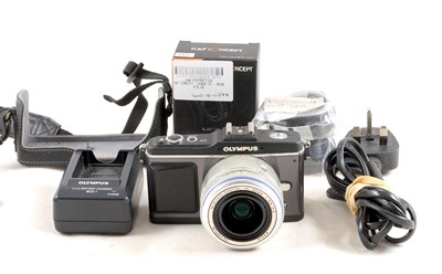 Lot 287 - Olympus Pen Digital E-P2 Outfit.