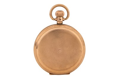 Lot 481 - Waltham - 9k Gold Full Hunter Pocket Watch