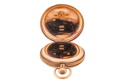 Lot 481 - Waltham - 9k Gold Full Hunter Pocket Watch