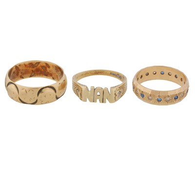 Lot 165 - Three rings