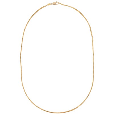 Lot 231 - Unoaerre | A wheat chain necklace