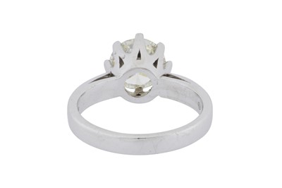 Lot 28 - A diamond single stone ring, circa 2013