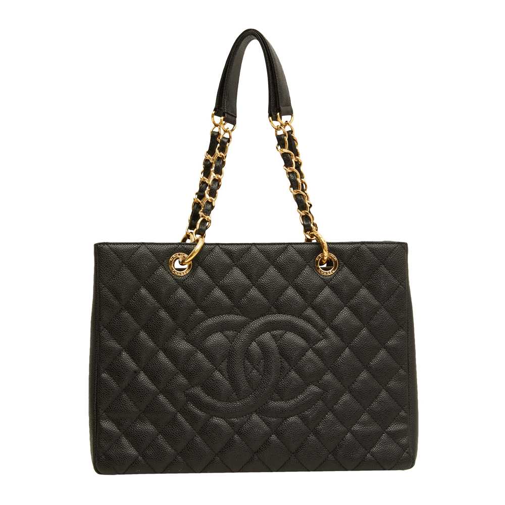 Lot 188 - Chanel Black GST Grand Shopping Tote