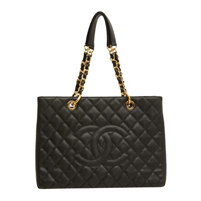 Lot 188 - Chanel Black GST Grand Shopping Tote