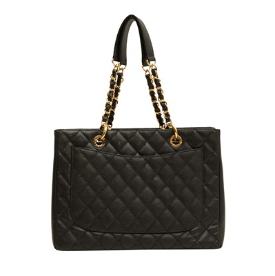 Lot 188 - Chanel Black GST Grand Shopping Tote