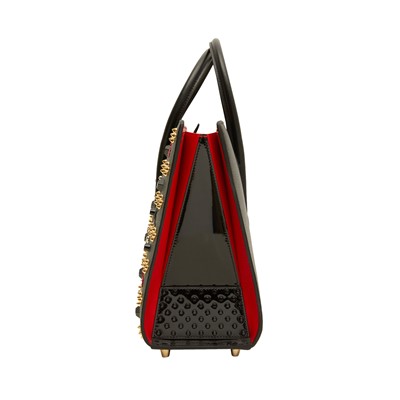 Lot 178 - Christian Louboutin Black Paloma Medium Top Handle Bag