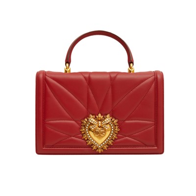 Lot 31 - Dolce & Gabbana Red Devotion Top Handle Bag