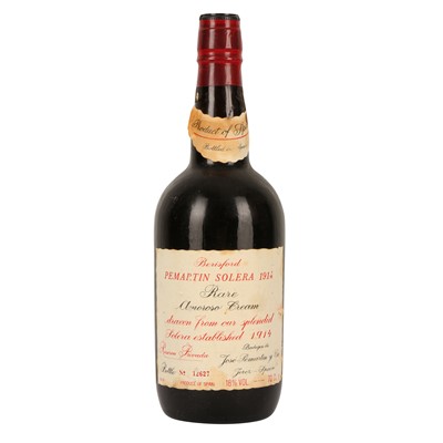 Lot 300 - Berisford Pemartin Rare Amoroso Cream Solera 1914 - 1 bottle