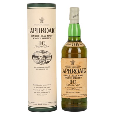 Lot 130 - Laphroaig 10 Year Old - 1 bottle