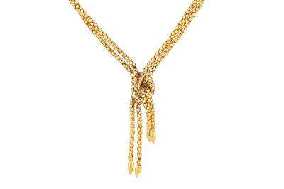 Lot 244 - A negligé chain necklace, circa 1991