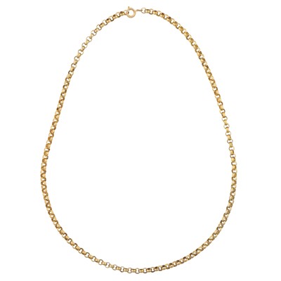 Lot 229 - A rolo chain necklace