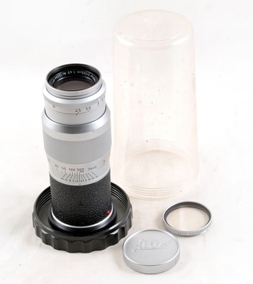 Lot 338 - Leica M Hektor 13.5cm f4.5 Lens.
