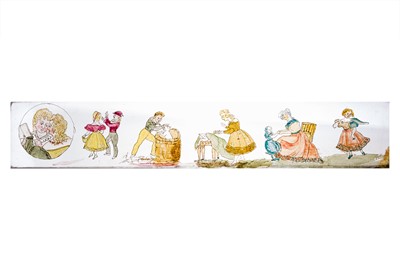 Lot 47 - Hand-Painted Panoramic Magic Lantern Slides, c.1860