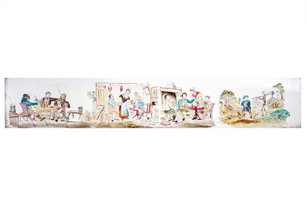 Lot 47 - Hand-Painted Panoramic Magic Lantern Slides, c.1860
