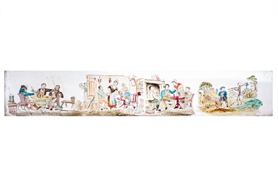 Lot 47 - Hand-Painted Panoramic Magic Lantern Slides, c.1860