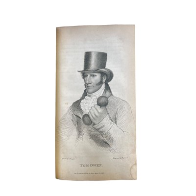 Lot 47 - Egan (Pierce) Boxiana, inscribed to American champion Joe Coburn by his defence lawyer