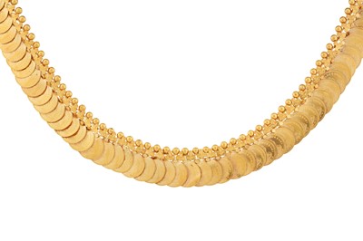 Lot 45 - A coin luck SHMI necklace