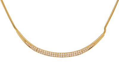 Lot 283 - A diamond necklace