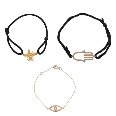 Lot 164 - Three bracelets