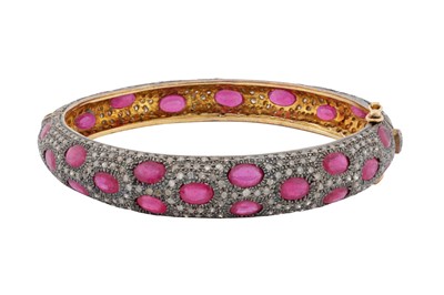 Lot 133 - Amrapali Ι A ruby and diamond bangle, circa 2014