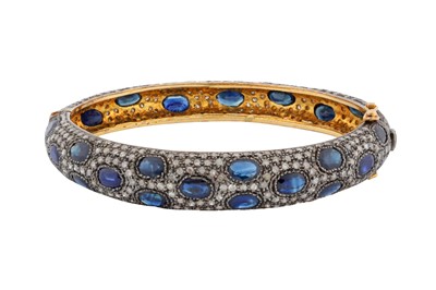 Lot 77 - Amrapali Ι A sapphire and diamond bangle, circa 2014