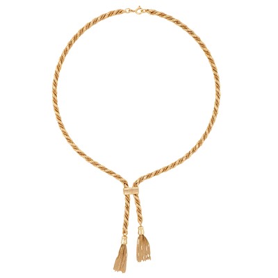 Lot 241 - Unoaerre | A fringe tassel necklace