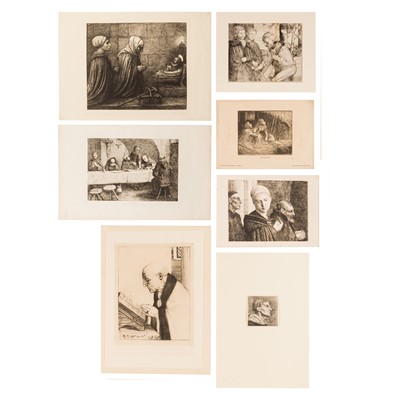 Lot 66 - Alphonse Legros (French, 1837-1911)