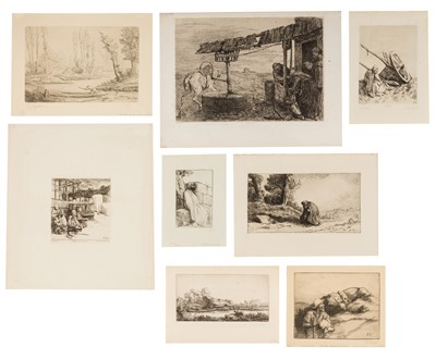 Lot 68 - Alphonse Legros (French, 1837-1911)