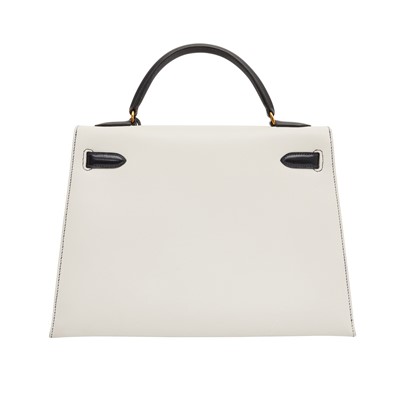 Lot 37 - Hermes Limited Edition Tri Colour Kelly Sellier 32