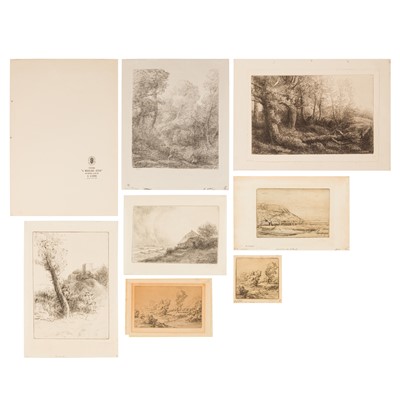 Lot 70 - Alphonse Legros (French, 1837-1911)