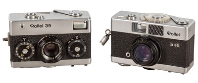 Lot 307 - A Pair of Rollei 35 Viewfinder Cameras