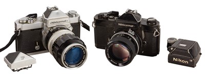 Lot 298 - A Pair of Nikon Nikkormat FT2 SLR Cameras