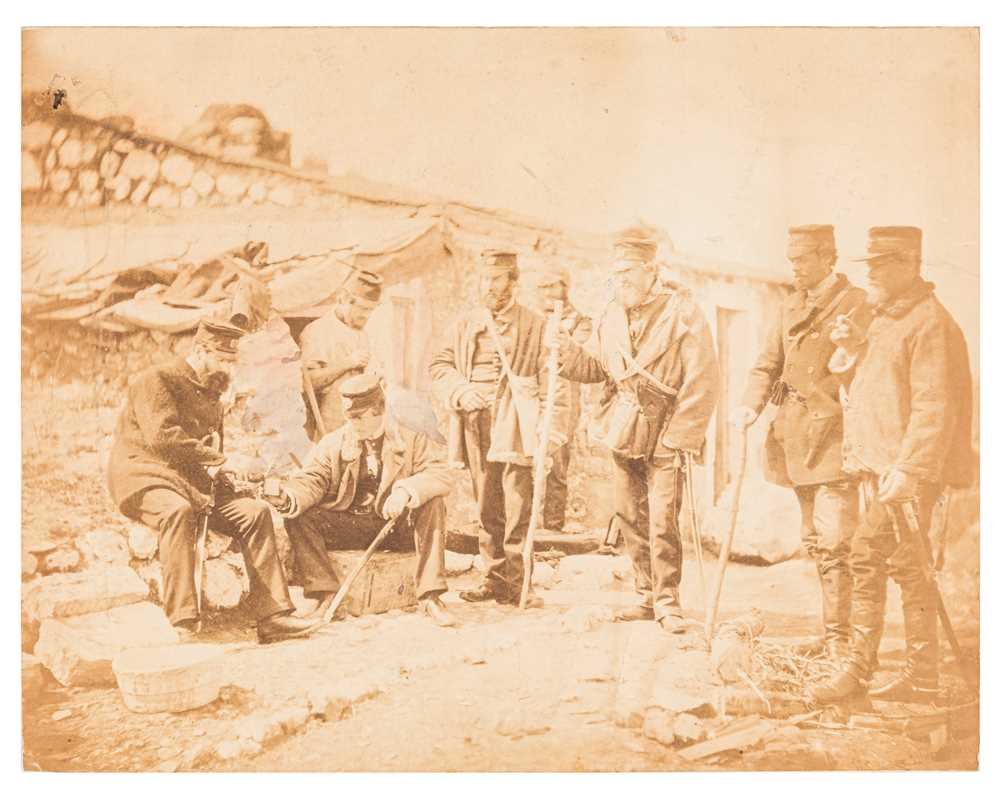 Lot 113 - CRIMEAN WAR INTEREST, FENTON, ROBERTSON, & BEATO, 1855