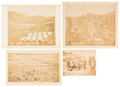 Lot 113 - CRIMEAN WAR INTEREST, FENTON, ROBERTSON, & BEATO, 1855