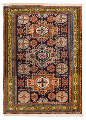 Lot 50 - A fine Ardebil rug, west Persia, approx: 203cm. x 137cm